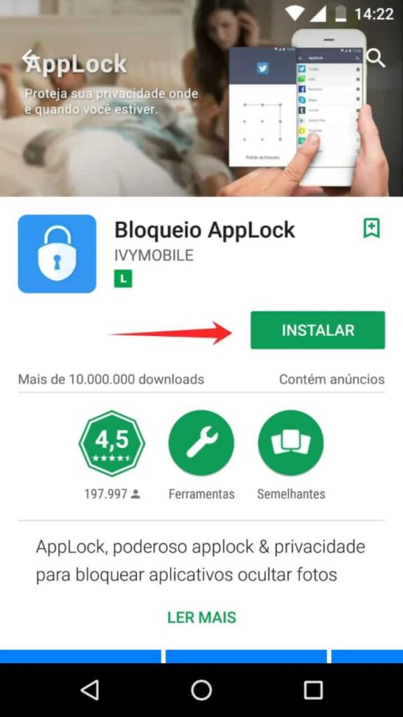 Como Usar Um AppLock Para Por Senha Em Seus Aplicativos E Tirar Selfies