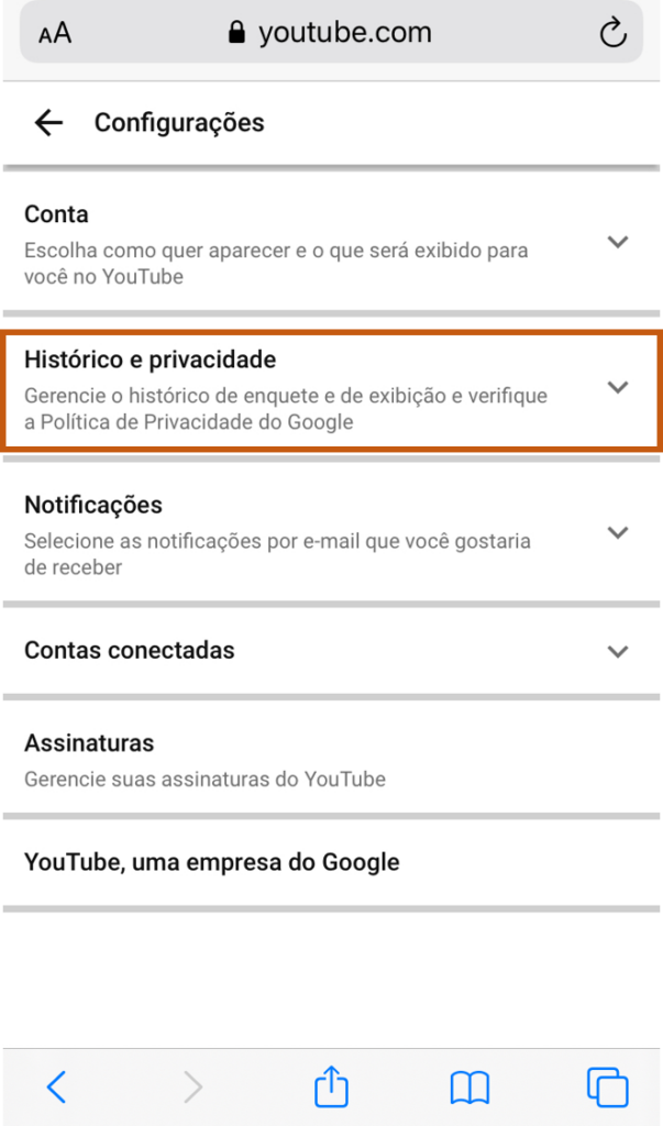 Aprenda a limpar histórico de vídeos assistidos e pesquisa do YouTube