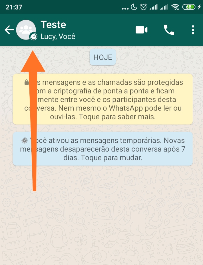 Como Ativar As Mensagens Tempor Rias No Whatsapp