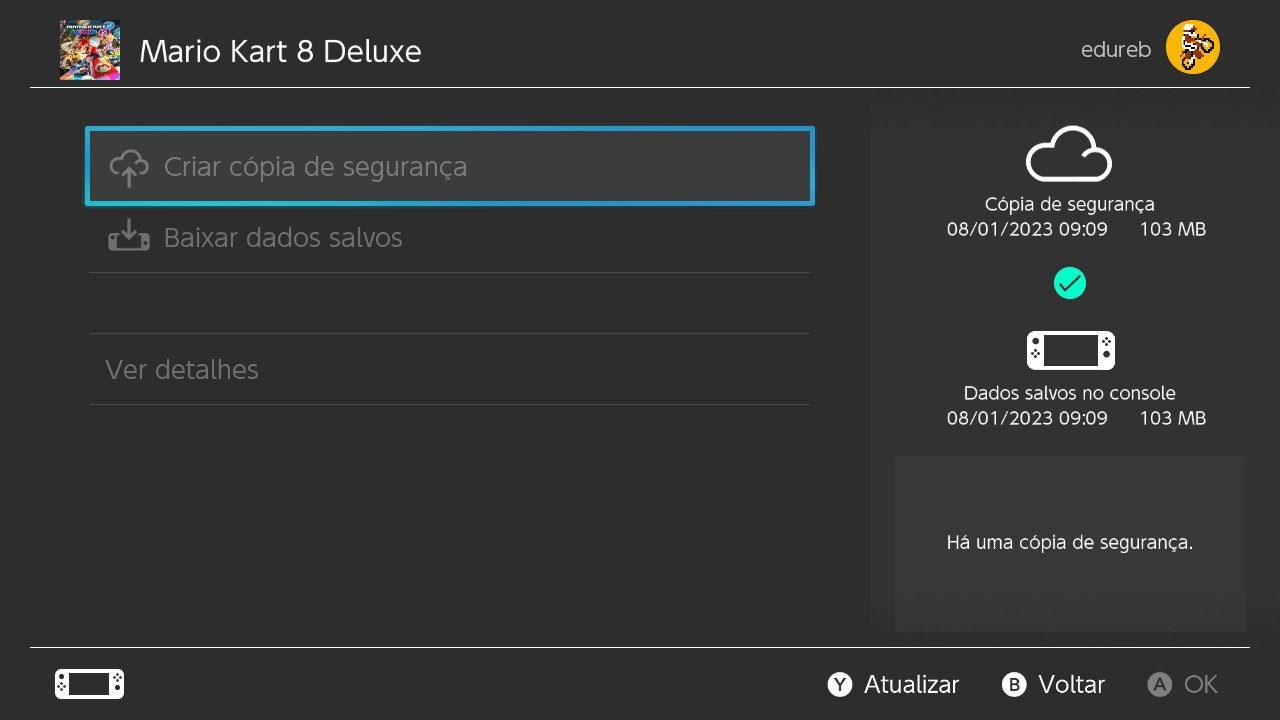 Como Fazer Backup Dos Arquivos De Jogos Salvos Na Nuvem Nintendo Switch