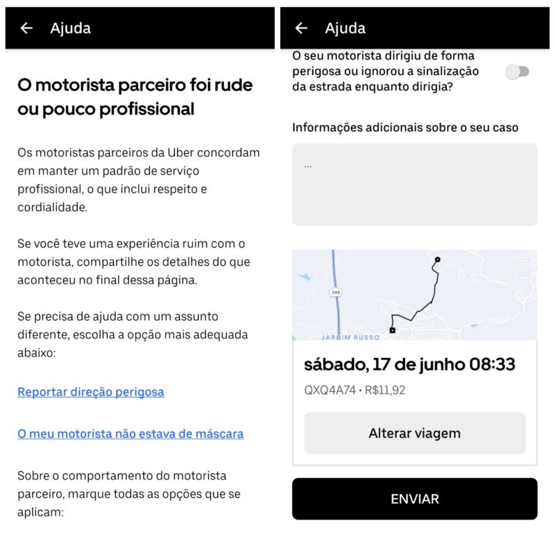 Como Fazer Reclama O Na Uber Ou Denunciar Um Motorista