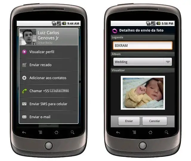 Nexus one orkut