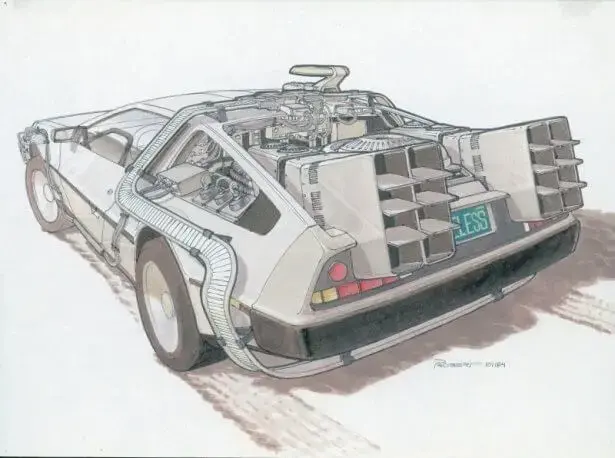 Concept drawings back to the future 0