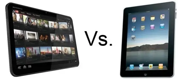 Motorola xoom vs apple ipad 0