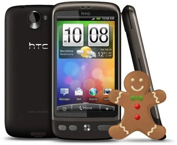 Htc desire gingerbread