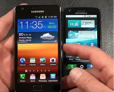 Galaxy s ii vs atrix 4g