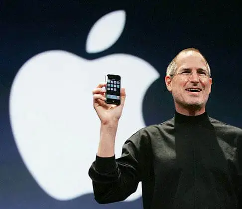 Wpid steve jobs with iphone