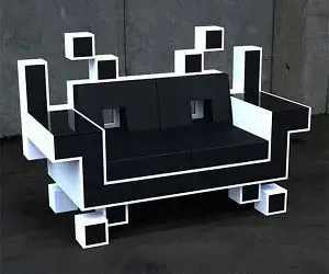 Space invaders couch