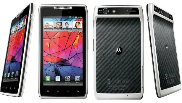 Motorola razr branco white