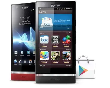 Xperia p android smartphone 2