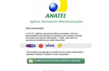 Anatel nono digito app