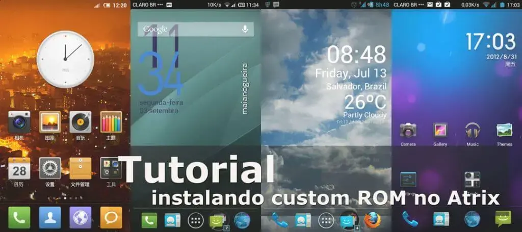 Instalando rom atrix