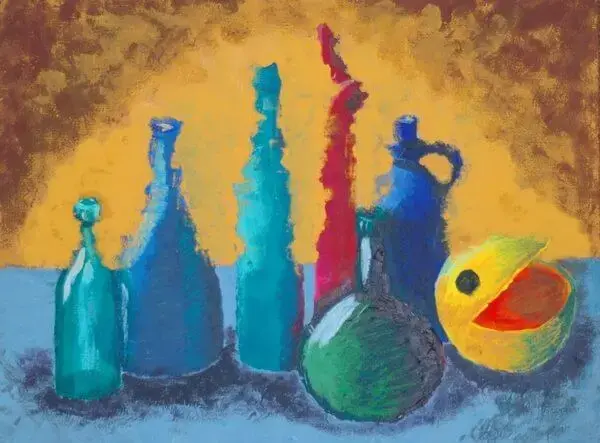 Still life with pac man musat iliescu