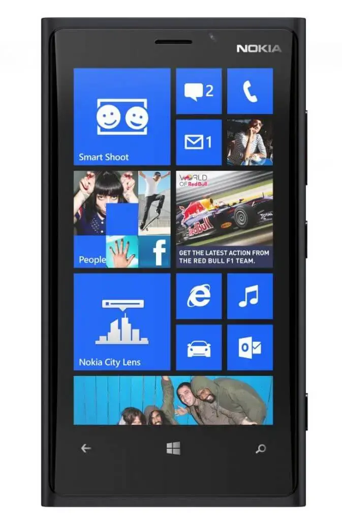 700 nokia lumia 920 black front