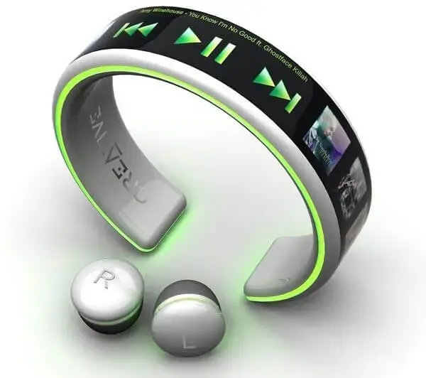 Wrist wear mp3 player