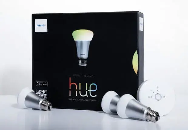 Philips hue a lâmpada controlada por wi fi