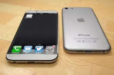 The silver and white model reminds us of the original iphone slimmed down