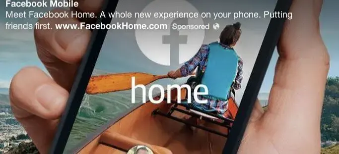 Facebook home head