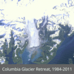 Columbia glacier retreat