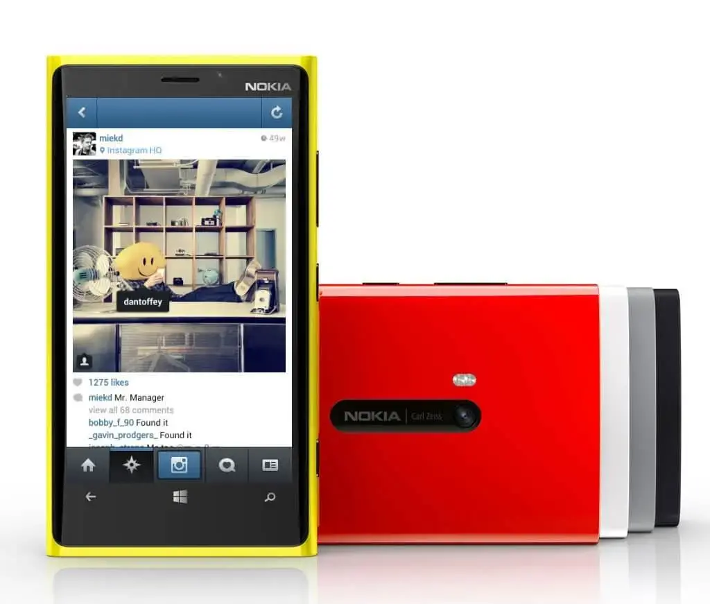 Nokia lumia instagram