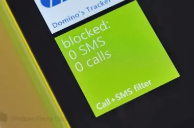 Call sms block tile1