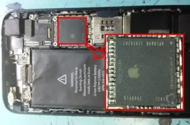 Iphone 5s chip detail