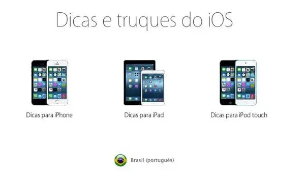 Dicas e truques do ios1