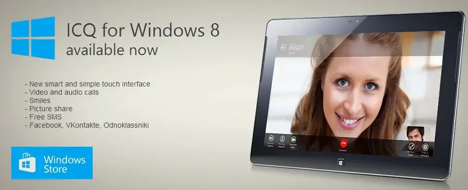 Icq windows 8 android ios windows phone store app aplicativo