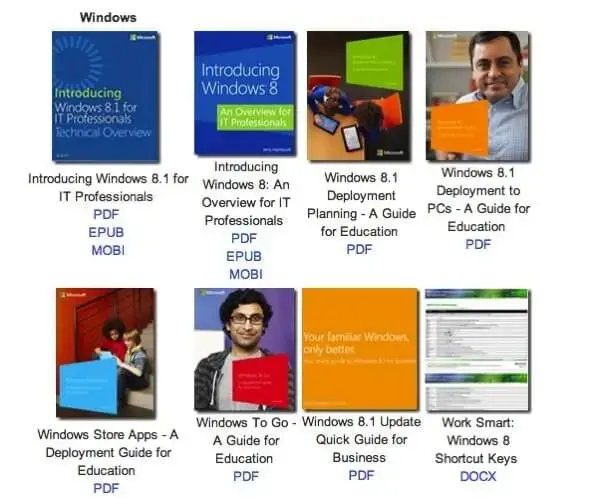 Microsoft ebooks gratuitos