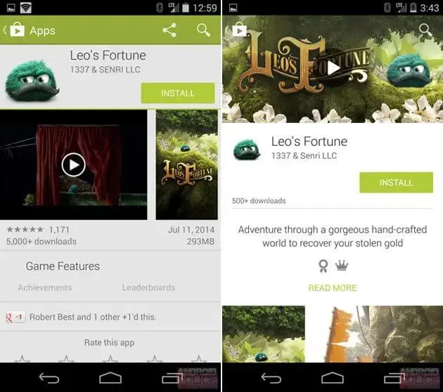 Updatedplaystorephoneaam android l material design