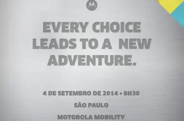 Motorola anuncia data lancamento aparelhos