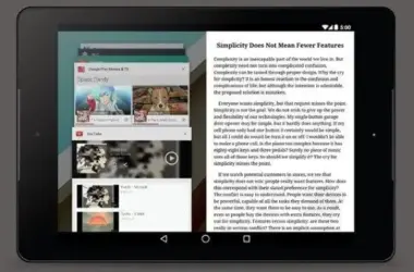 Google faz experiencias com o modo multi janela para android 1