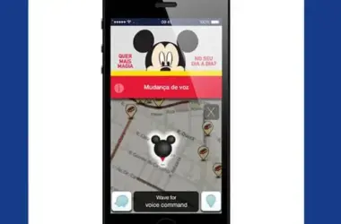 Waze mickey mouse