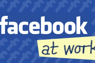 Facebook at work banner