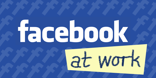 Facebook at work banner