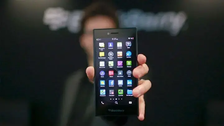 Blackberry leap hands