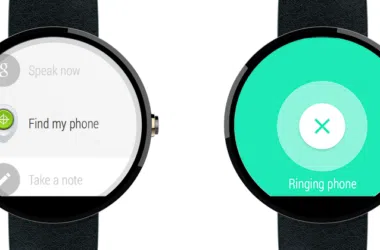 Find your phone with android wear