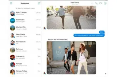 Messenger screenshot