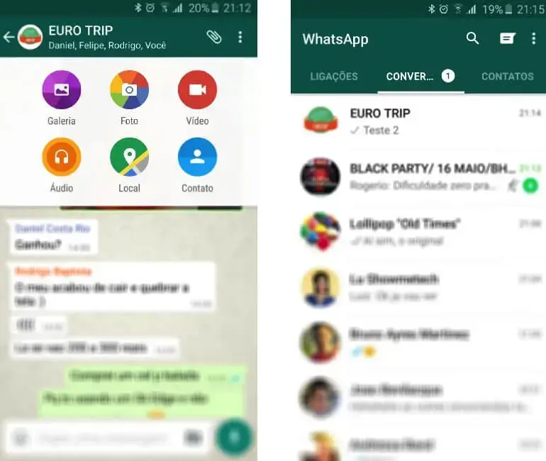 Whatsapp material desig android