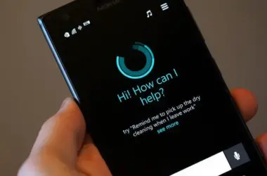 Cortana opening