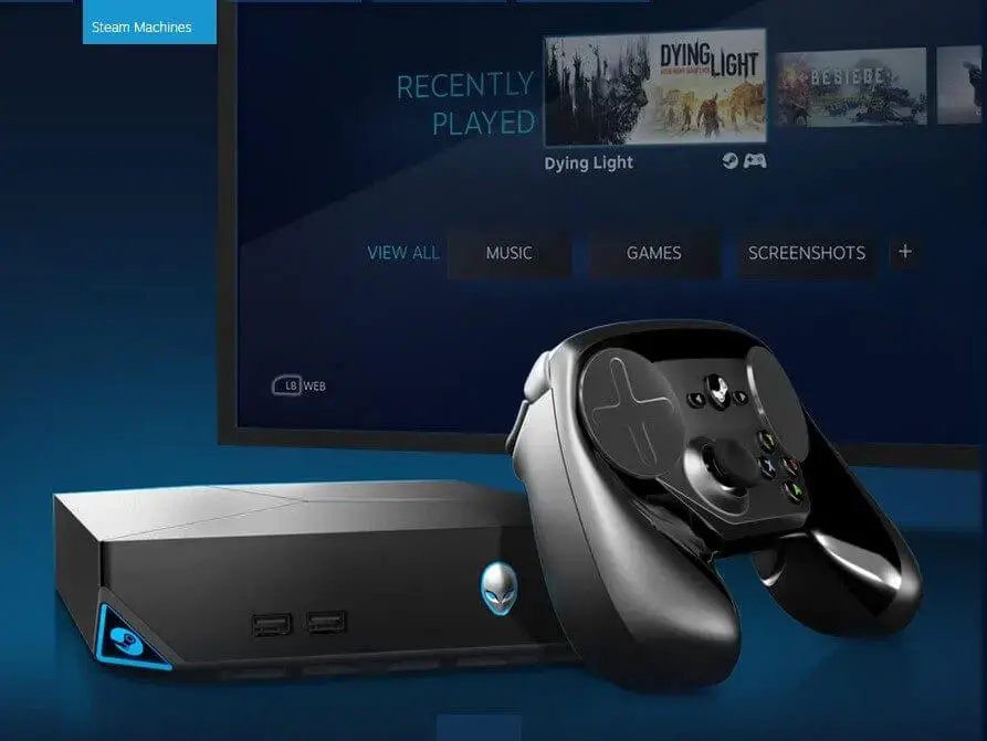 Steam machine alienware