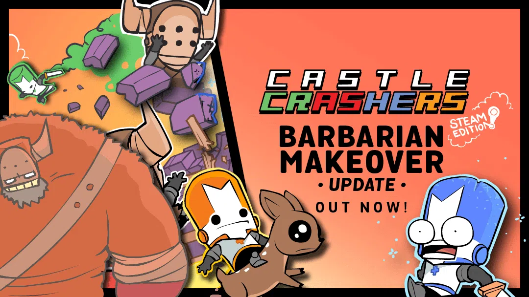 Castle crashers barbarian makeover