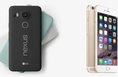 Nexus 5x iphone 6s