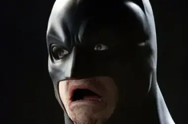 Shocked batman reaction meme