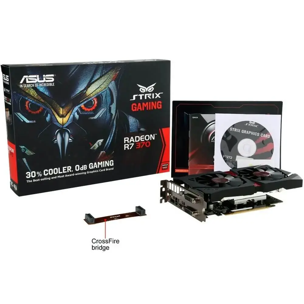 Asus radeon r7 370 strix 4 gb