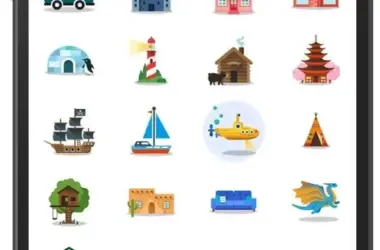 Google maps stickers