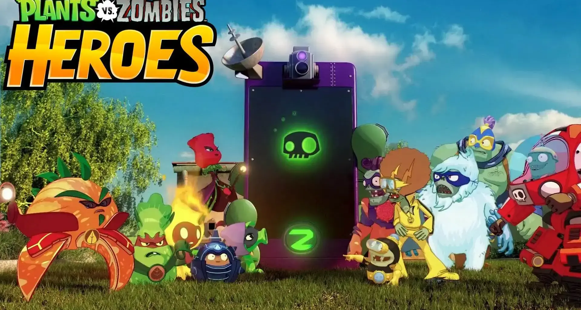 Plants vs zombies heroes