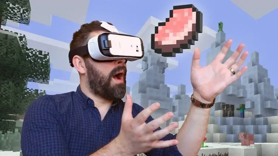 Minecraft vr