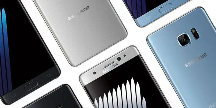 Galaxy note 7 varios