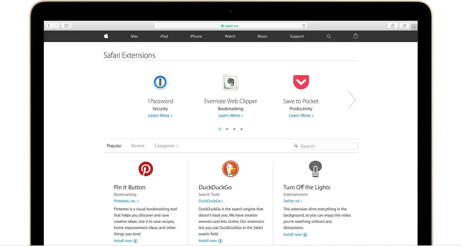 Elcapitan safari extensions hero